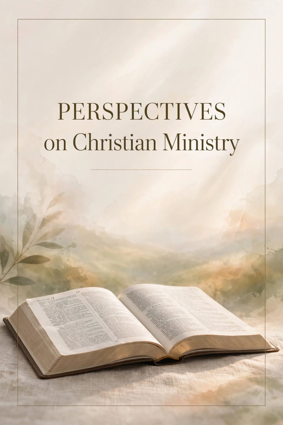 Christian Ministry